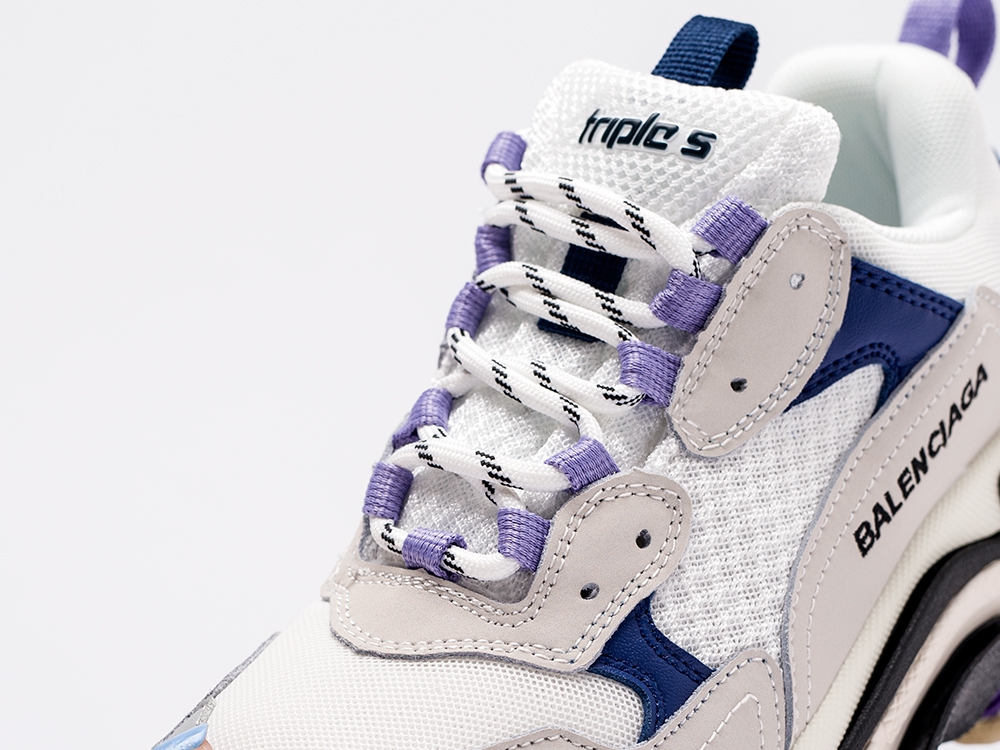 Balenciaga Triple S белые женские (AR15769) - фото 6 Balenciaga Triple S белые женские (AR15769) - фото 6