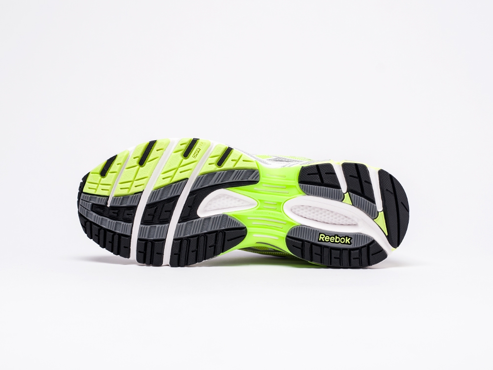 мужские кроссовки Reebok x Vetements Spike Runner 200 Silver / Neon-Green / White / Blue
