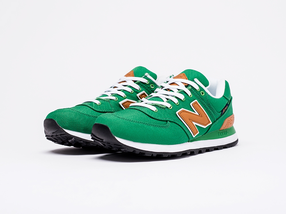 New Balance 574 зеленые мужские (AR15805) - фото 2 New Balance 574 зеленые мужские (AR15805) - фото 2