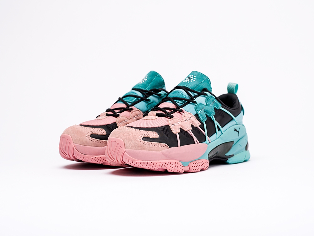 женские кроссовки Puma LQD Cell Omega MANGA CULT Bridal Rose / Blue Turquoise