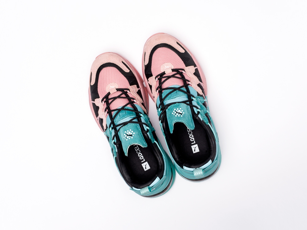 женские кроссовки Puma LQD Cell Omega MANGA CULT Bridal Rose / Blue Turquoise