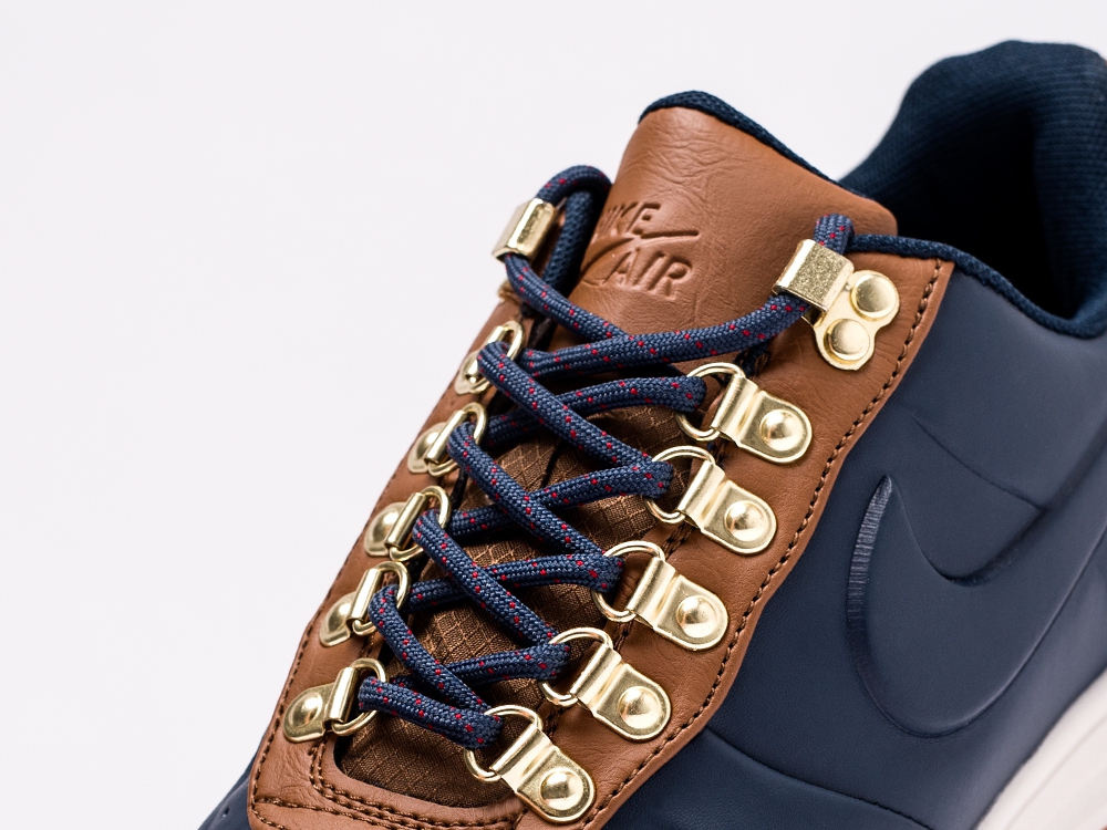 Nike Lunar Force 1 Duckboot Low синие мужские (AR15818) - фото 6 Nike Lunar Force 1 Duckboot Low синие мужские (AR15818) - фото 6