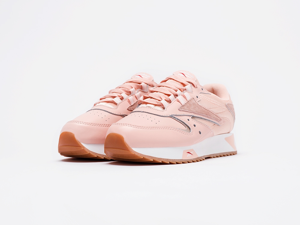 женские кроссовки Reebok Classic Leather ATI 90s WMNS Rose Cloud / Rose Gold / Chalk / Gum