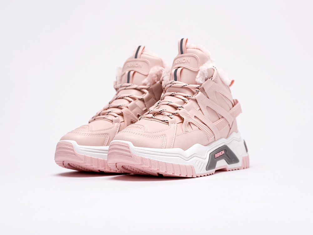 Fashion Winter Strike Hi-Top WMNS розовые женские (AR15886) - фото 2 Fashion Winter Strike Hi-Top WMNS розовые женские (AR15886) - фото 2
