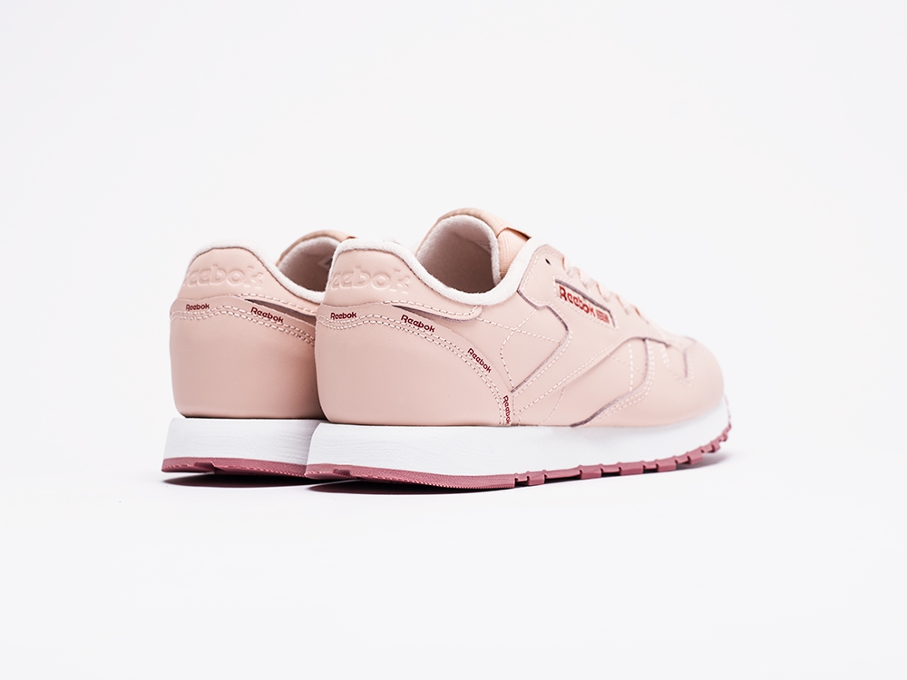 женские кроссовки Reebok Classic Leather ATI 90s WMNS Beige / White / Brown