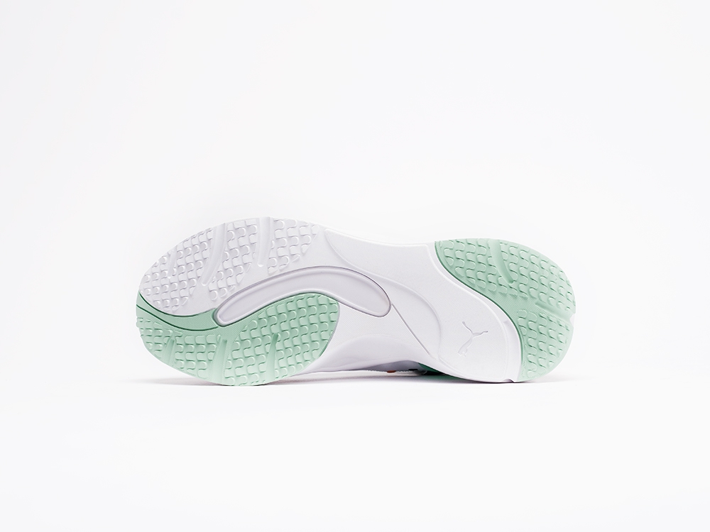 женские кроссовки Puma Rise WMNS White-Mist / Green-Cantaloupe