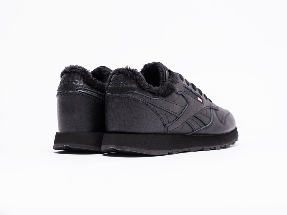 Reebok Classic Leather Utility Winter WMNS черные женские (AR15996) - фото 4 Reebok Classic Leather Utility Winter WMNS черные женские (AR15996) - фото 4
