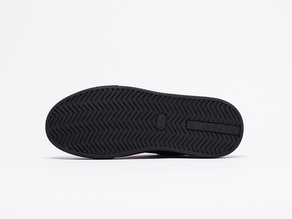 Prada Logo Patch Low-Top Sneakers черные мужские (AR16036) - фото 5