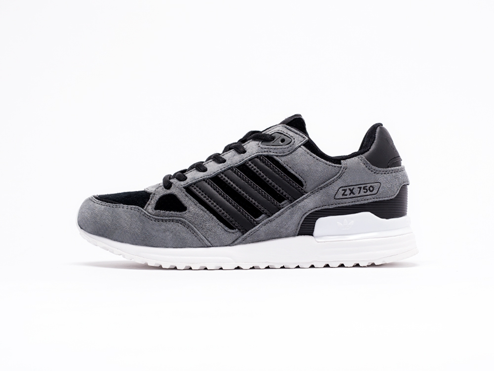 мужские кроссовки Adidas ZX 750 Black / Grey / White