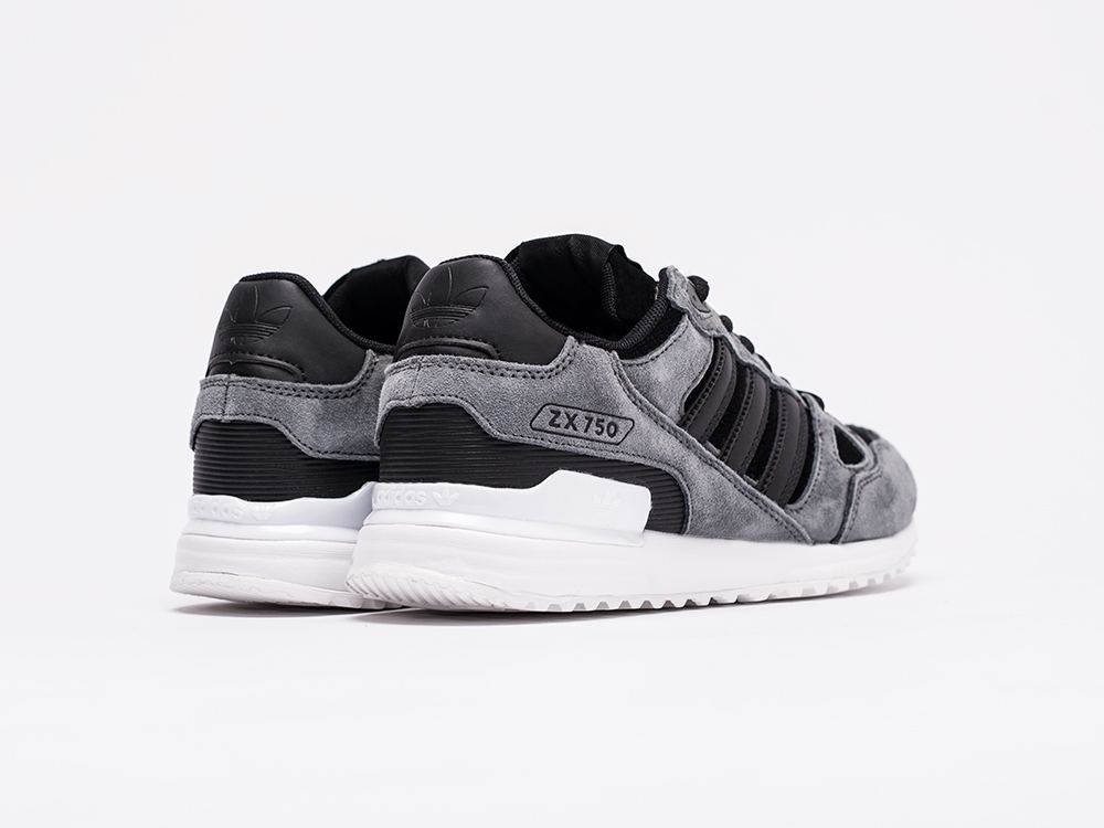 мужские кроссовки Adidas ZX 750 Black / Grey / White