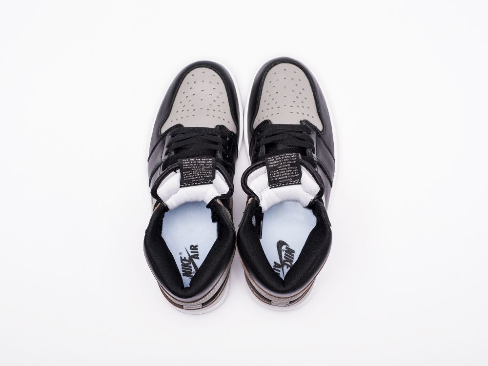 Nike Air Jordan 1 черные мужские (AR16046) - фото 3 Nike Air Jordan 1 черные мужские (AR16046) - фото 3