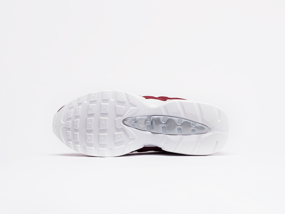 женские кроссовки Nike Air Max 95 WMNS Maroon / White