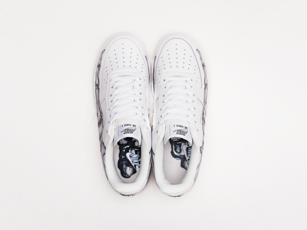 Nike Air Force 1 Low Skeletone белые мужские (AR16234) - фото 3 Nike Air Force 1 Low Skeletone белые мужские (AR16234) - фото 3