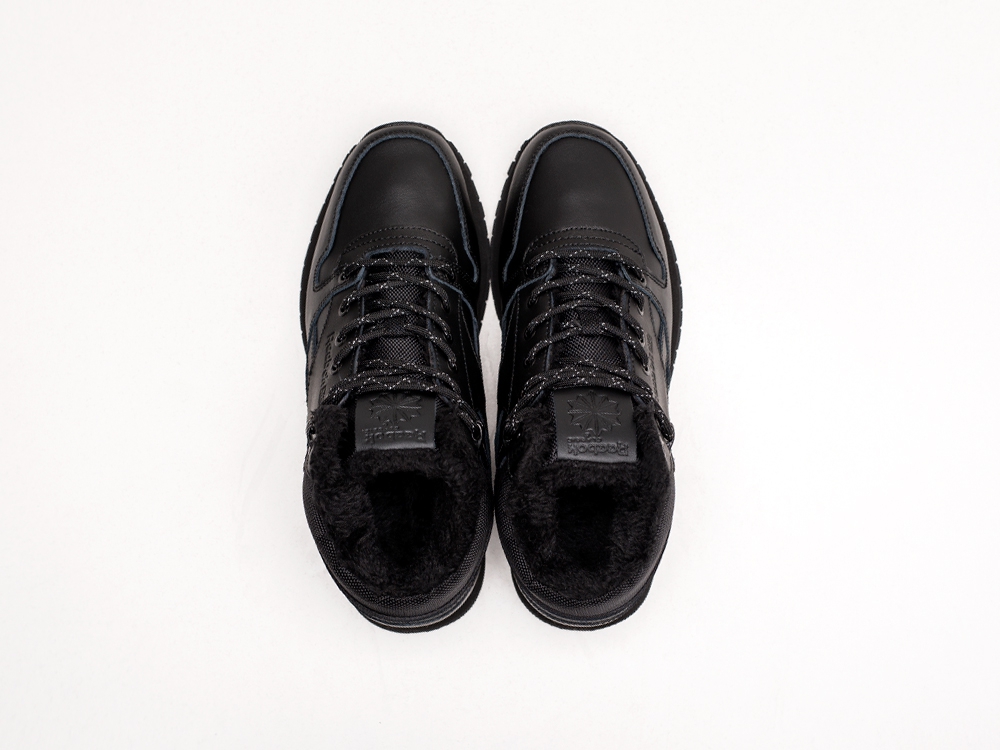 Reebok Classic Leather Mid Ripple Winter WMNS черные женские (AR16235) - фото 3 Reebok Classic Leather Mid Ripple Winter WMNS черные женские (AR16235) - фото 3