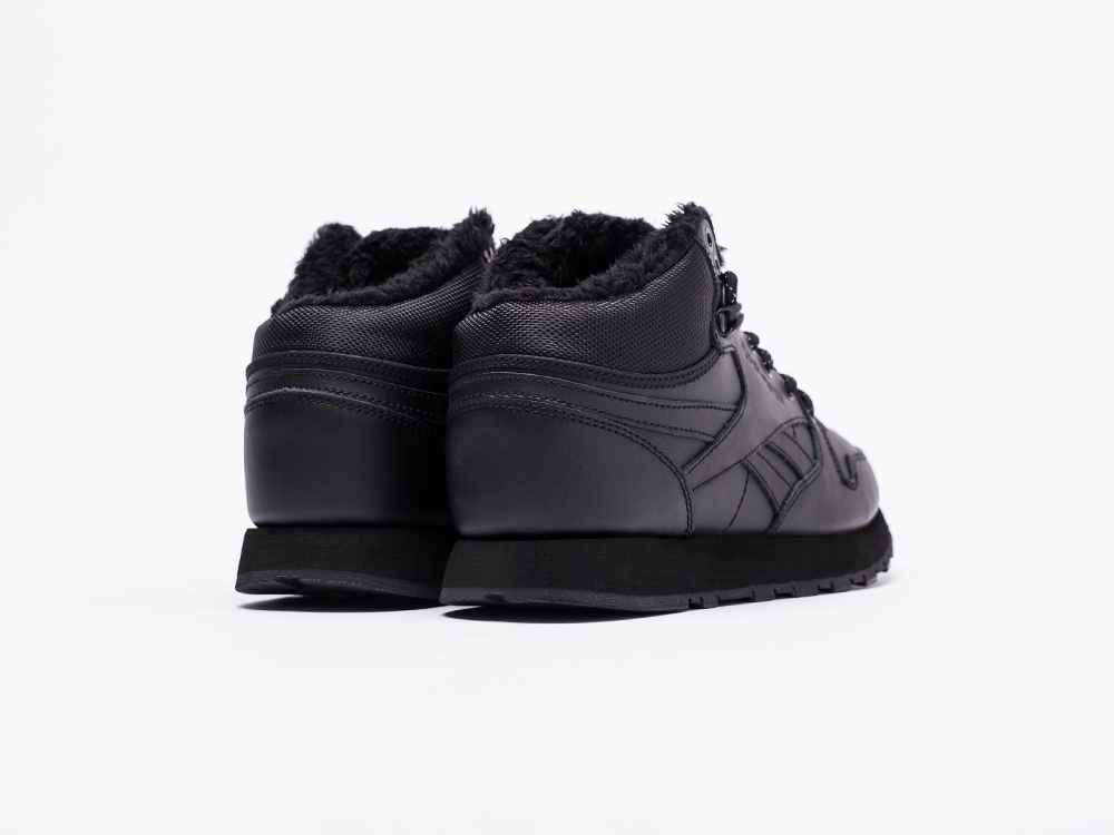 Reebok Classic Leather Mid Ripple Winter WMNS черные женские (AR16235) - фото 4 Reebok Classic Leather Mid Ripple Winter WMNS черные женские (AR16235) - фото 4