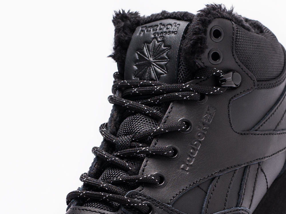 Reebok Classic Leather Mid Ripple Winter WMNS черные женские (AR16235) - фото 6 Reebok Classic Leather Mid Ripple Winter WMNS черные женские (AR16235) - фото 6