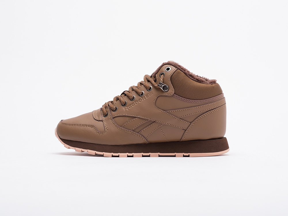 Reebok Classic Leather Mid Ripple Winter WMNS коричневые женские (AR16381) - фото 1 Reebok Classic Leather Mid Ripple Winter WMNS коричневые женские (AR16381) - фото 1
