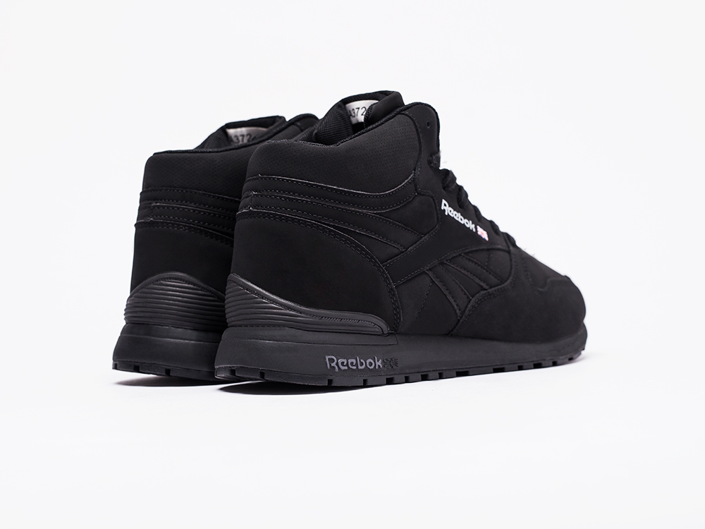 Reebok Classic Leather Hi-top черные мужские (AR16585) - фото 4