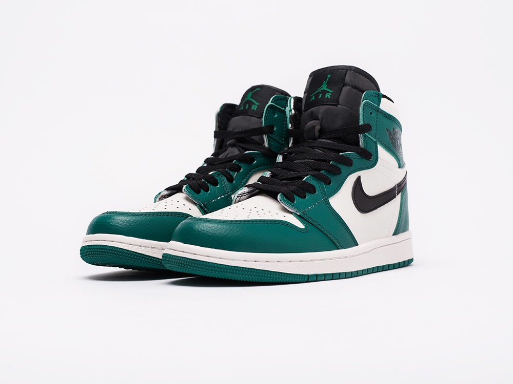 Nike Air Jordan 1 зеленые мужские (AR16594) - фото 2