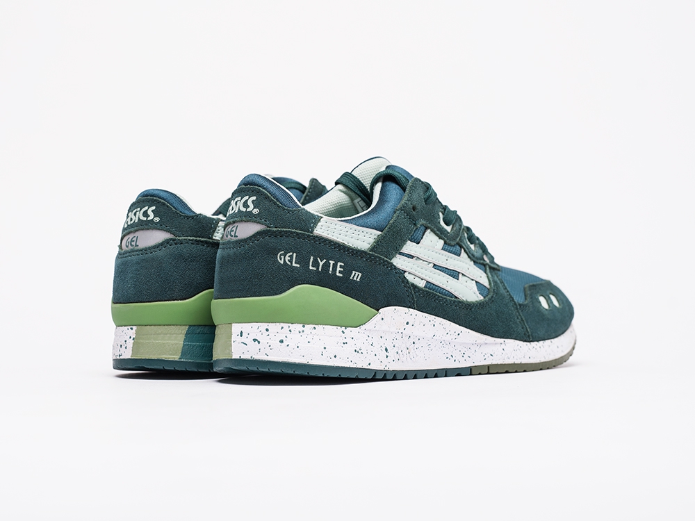 Asics Gel Lyte III зеленые мужские (AR17001) - фото 4