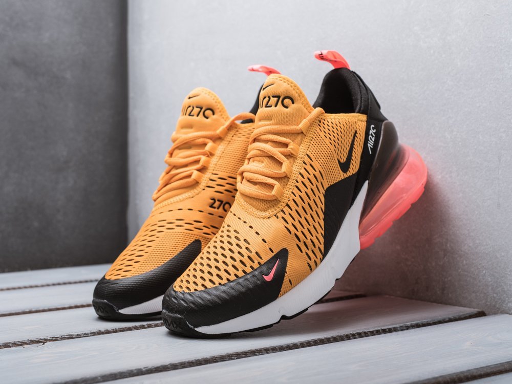 Nike Air Max 270 Tiger желтые текстиль мужские (AR17083) - фото 2 Nike Air Max 270 Tiger желтые текстиль мужские (AR17083) - фото 2