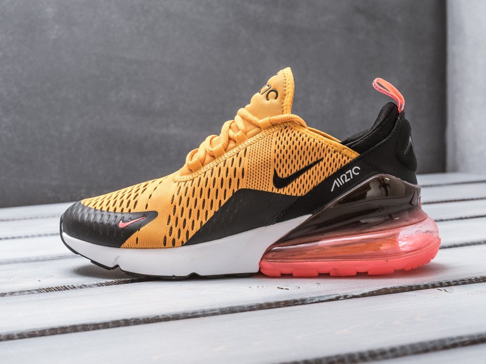 Nike Air Max 270 Tiger желтые текстиль мужские (AR17083) - фото 1 Nike Air Max 270 Tiger желтые текстиль мужские (AR17083) - фото 1
