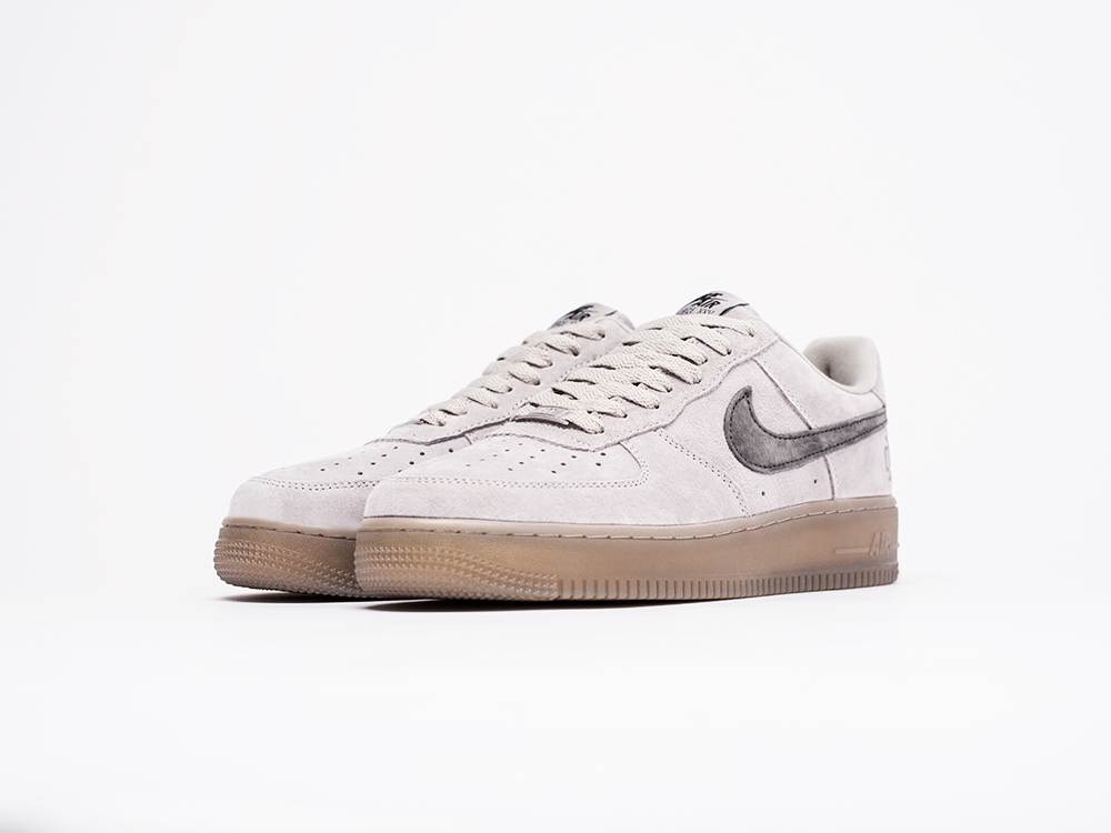 Nike x Reigning Champ Air Force 1 Low серые мужские (AR17180) - фото 2