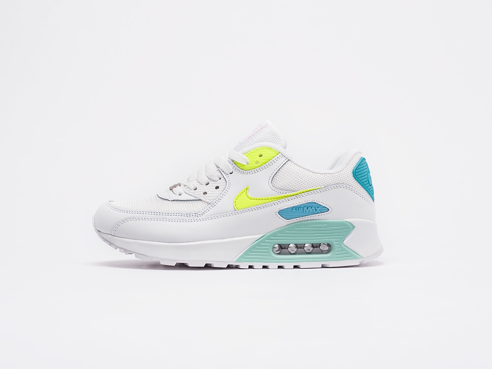 Nike Air Max 90 белые текстиль женские (AR17529) - фото 1 Nike Air Max 90 белые текстиль женские (AR17529) - фото 1