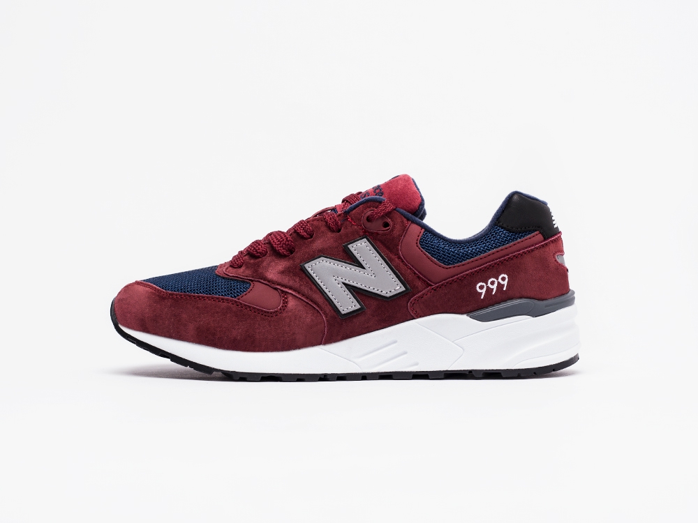 мужские кроссовки New Balance 999 Maroon / Blue / White
