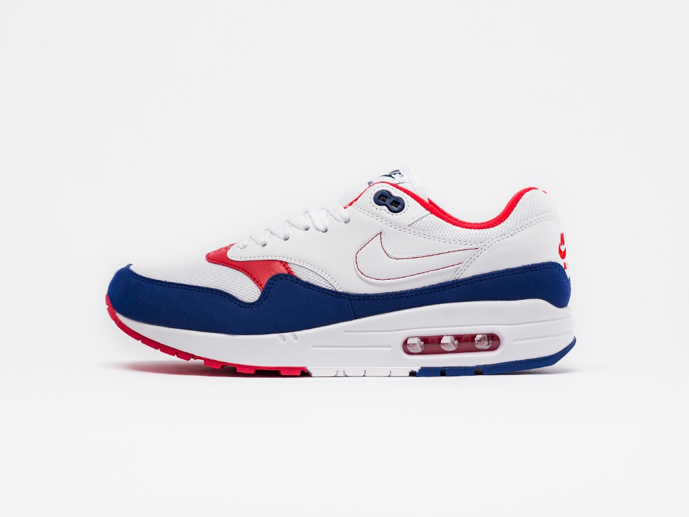 Nike Air Max 1 белые мужские (AR17730) - фото 1 Nike Air Max 1 белые мужские (AR17730) - фото 1