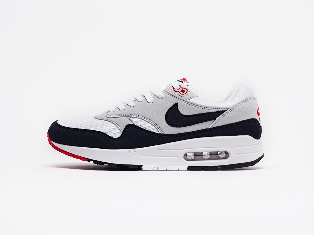 Nike Air Max 1 белые мужские (AR17791) - фото 1 Nike Air Max 1 белые мужские (AR17791) - фото 1