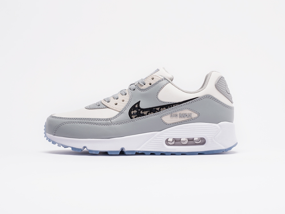 Nike Air Max 90 x Dior серые мужские (AR17798) - фото 1 Nike Air Max 90 x Dior серые мужские (AR17798) - фото 1