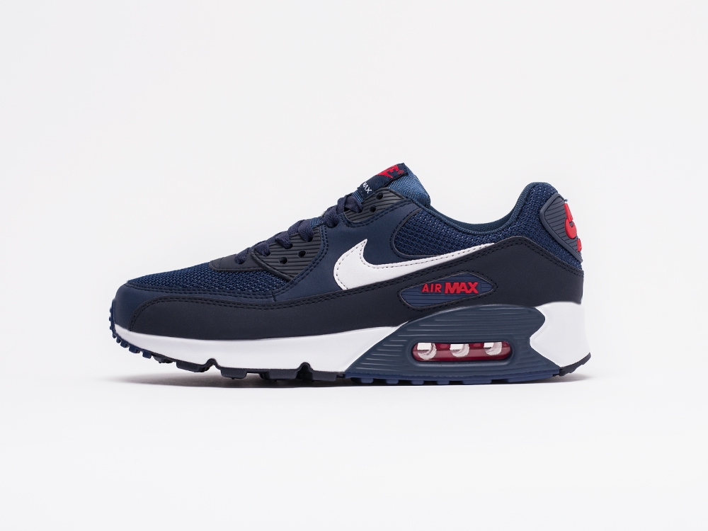 Nike Air Max 90 синие мужские (AR17805) - фото 1 Nike Air Max 90 синие мужские (AR17805) - фото 1