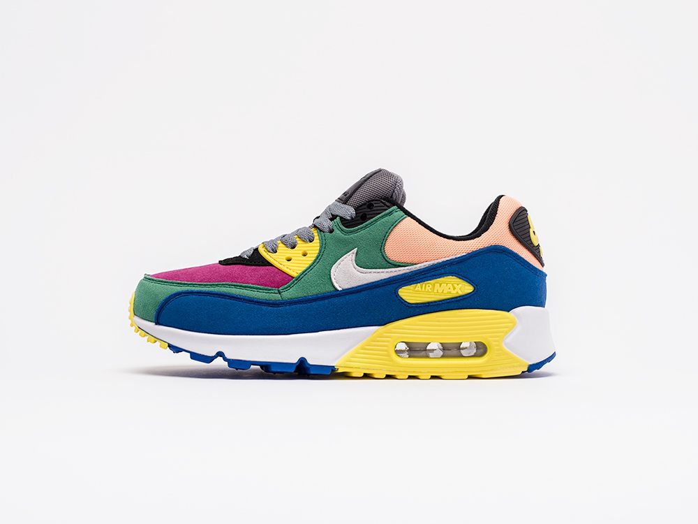 Nike Air Max 90 Viotech 2.0 WMNS разноцветные текстиль женские (AR17810) - фото 1