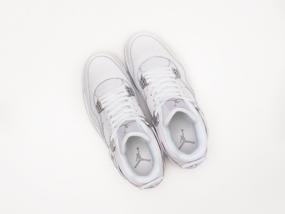 Nike Air Jordan 4 Retro белые мужские (AR18154) - фото 6 Nike Air Jordan 4 Retro белые мужские (AR18154) - фото 6