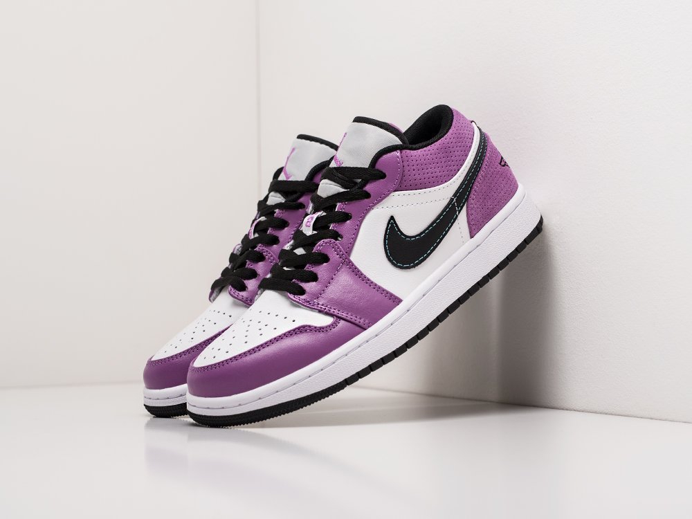 Nike Air Jordan 1 Low WMNS SE фиолетовые женские (AR18170) - фото 2