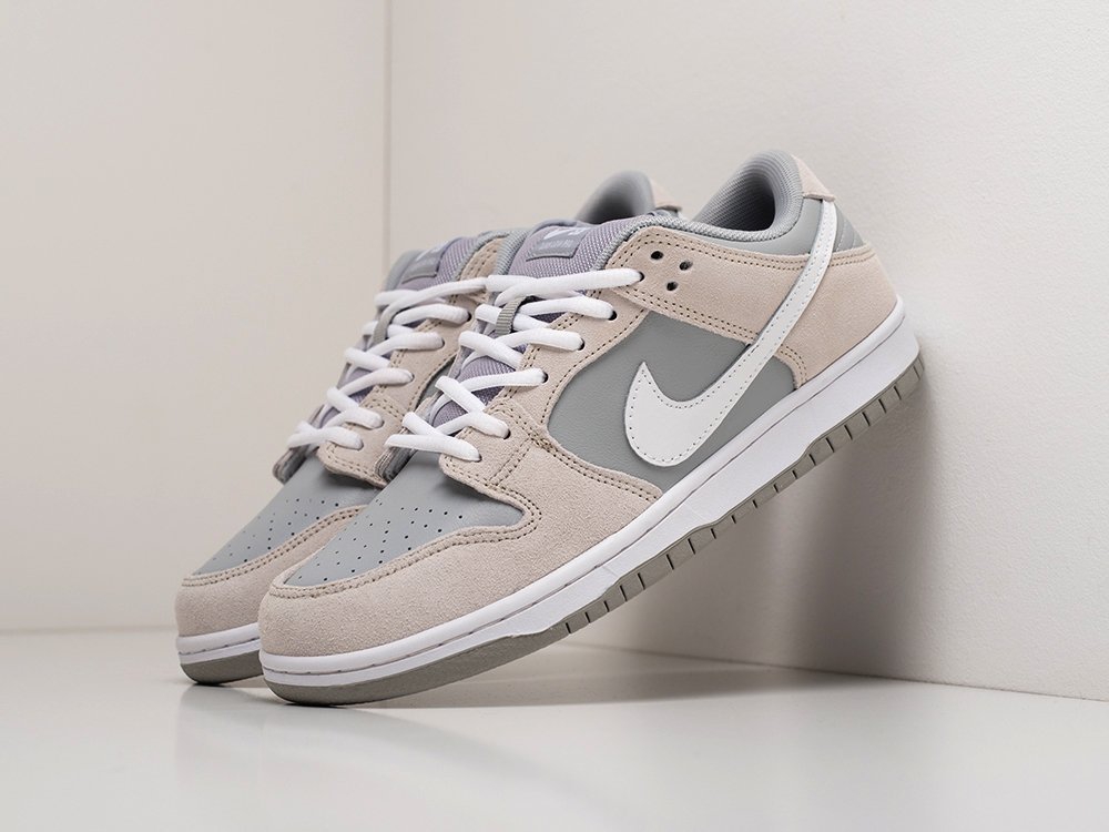 nike sb dunk low white and grey