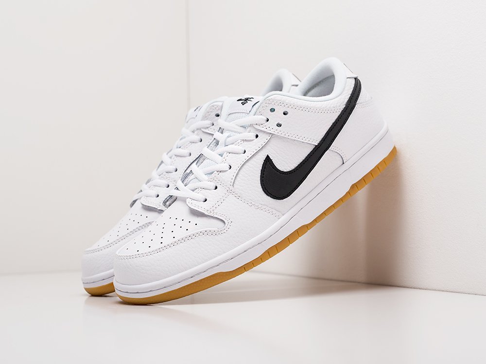 Nike SB Dunk Low белые мужские (AR18195) - фото 2 Nike SB Dunk Low белые мужские (AR18195) - фото 2