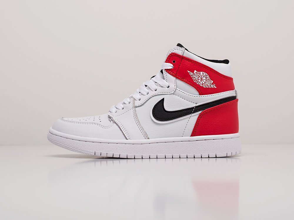 Nike Air Jordan 1 Mid WMNS белые женские (AR18217) - фото 1 Nike Air Jordan 1 Mid WMNS белые женские (AR18217) - фото 1