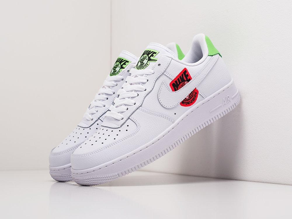 Nike Air Force 1 Low WW Red Patch белые мужские (AR18236) - фото 2
