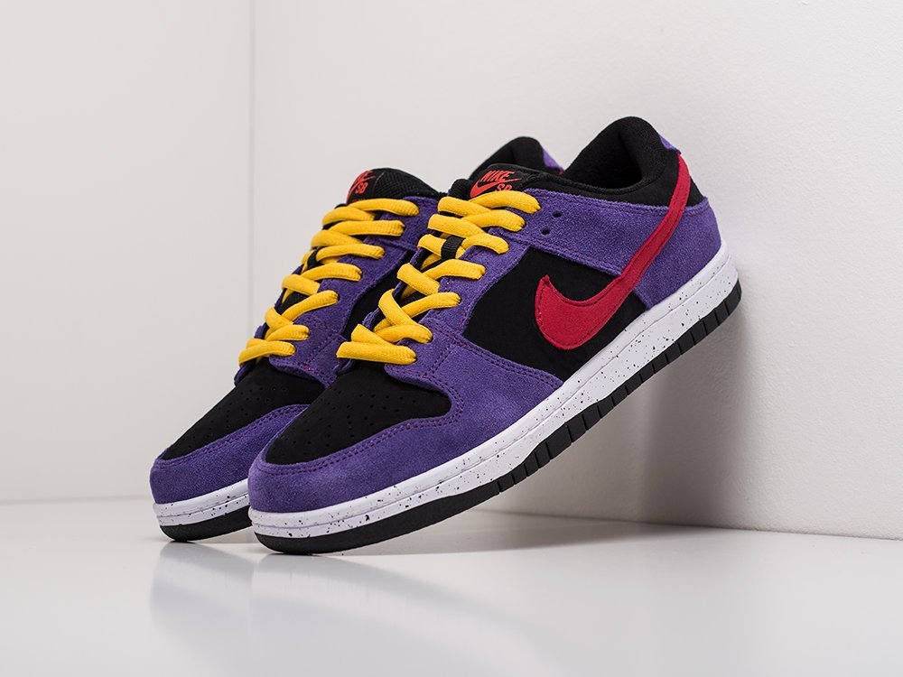 Nike SB Dunk Low Pro фиолетовые мужские (AR18285) - фото 2 Nike SB Dunk Low Pro фиолетовые мужские (AR18285) - фото 2