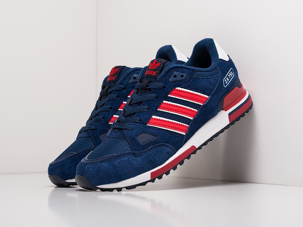 Adidas ZX 750 синие мужские (AR18385) - фото 2 Adidas ZX 750 синие мужские (AR18385) - фото 2
