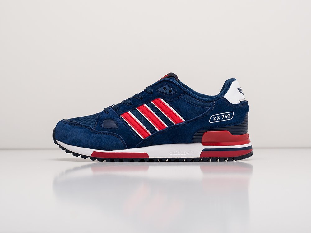 Adidas ZX 750 синие мужские (AR18385) - фото 1 Adidas ZX 750 синие мужские (AR18385) - фото 1