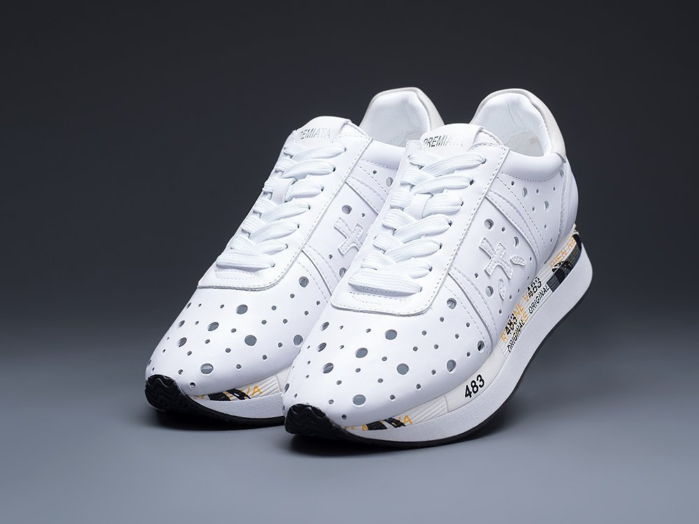 Premiata Conny 4728 Bianca WMNS белые женские (AR18453) - фото 1 Premiata Conny 4728 Bianca WMNS белые женские (AR18453) - фото 1