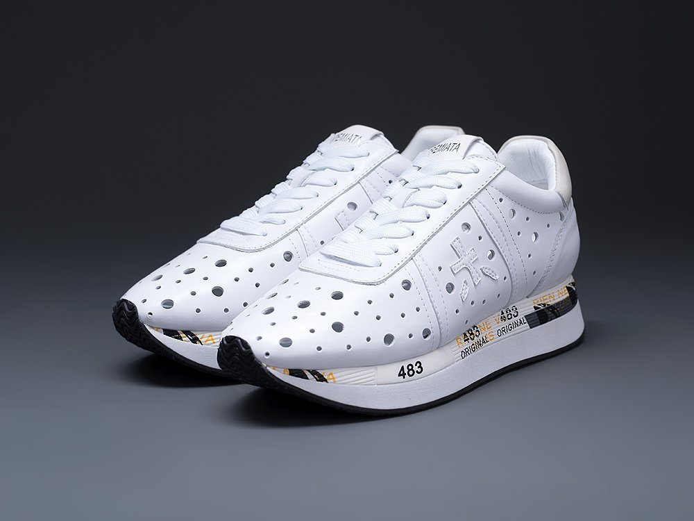 Premiata Conny 4728 Bianca WMNS белые женские (AR18453) - фото 2 Premiata Conny 4728 Bianca WMNS белые женские (AR18453) - фото 2