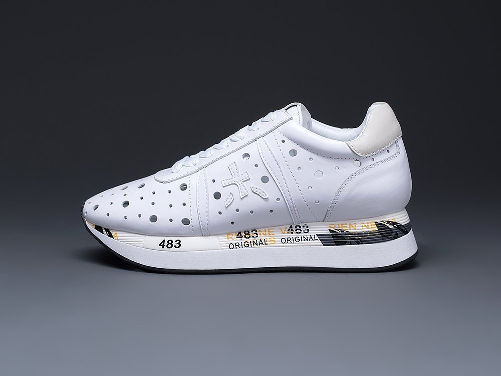 Premiata Conny 4728 Bianca WMNS белые женские (AR18453) - фото 4 Premiata Conny 4728 Bianca WMNS белые женские (AR18453) - фото 4