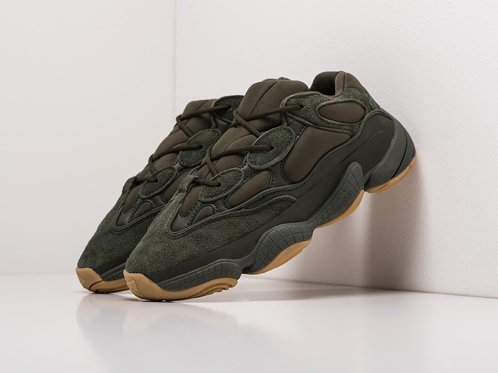 Adidas Yeezy 500 зеленые мужские (AR18483) - фото 2 Adidas Yeezy 500 зеленые мужские (AR18483) - фото 2