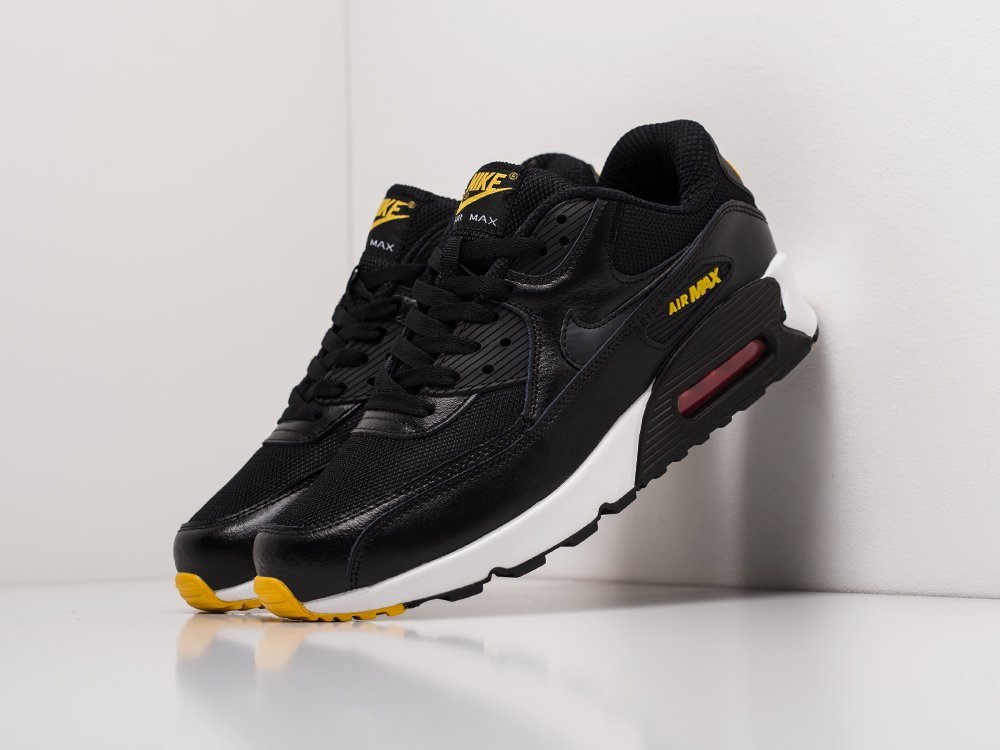 мужские кроссовки Nike Air Max 90 Mesh Black / Amarillo-Anthracite-White