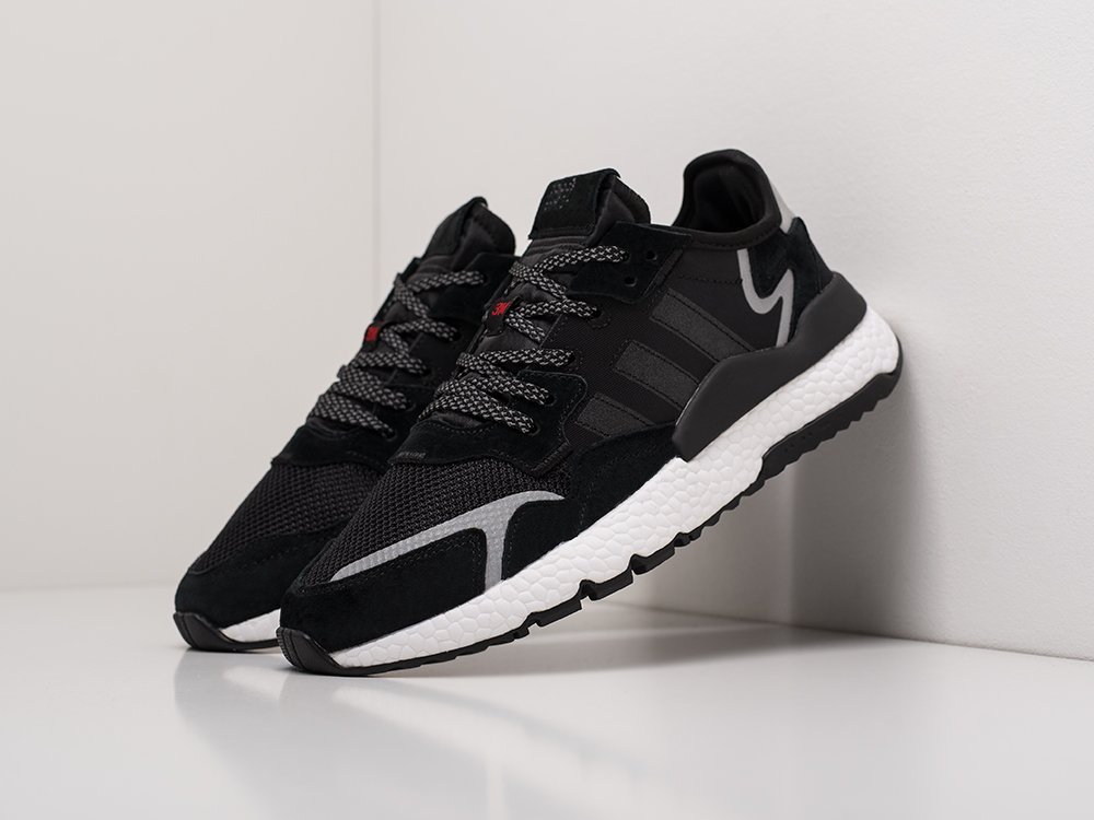 Adidas Nite Jogger черные мужские (AR18639) - фото 2 Adidas Nite Jogger черные мужские (AR18639) - фото 2