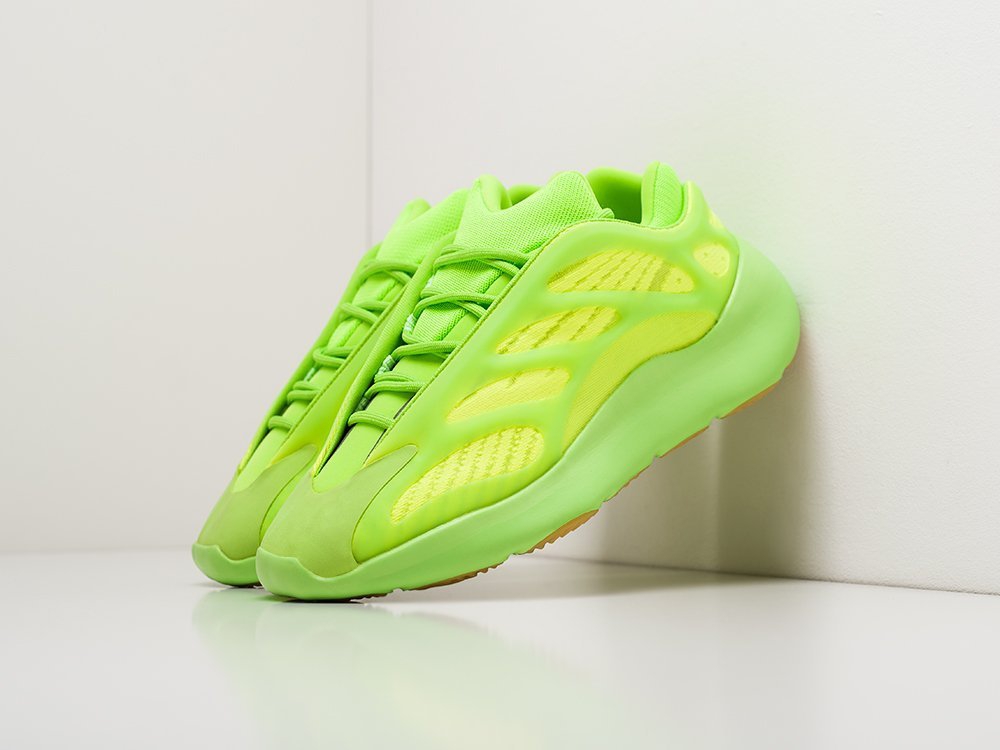 Adidas Yeezy Boost 700 v3 WMNS зеленые текстиль женские (AR18715) - фото 2